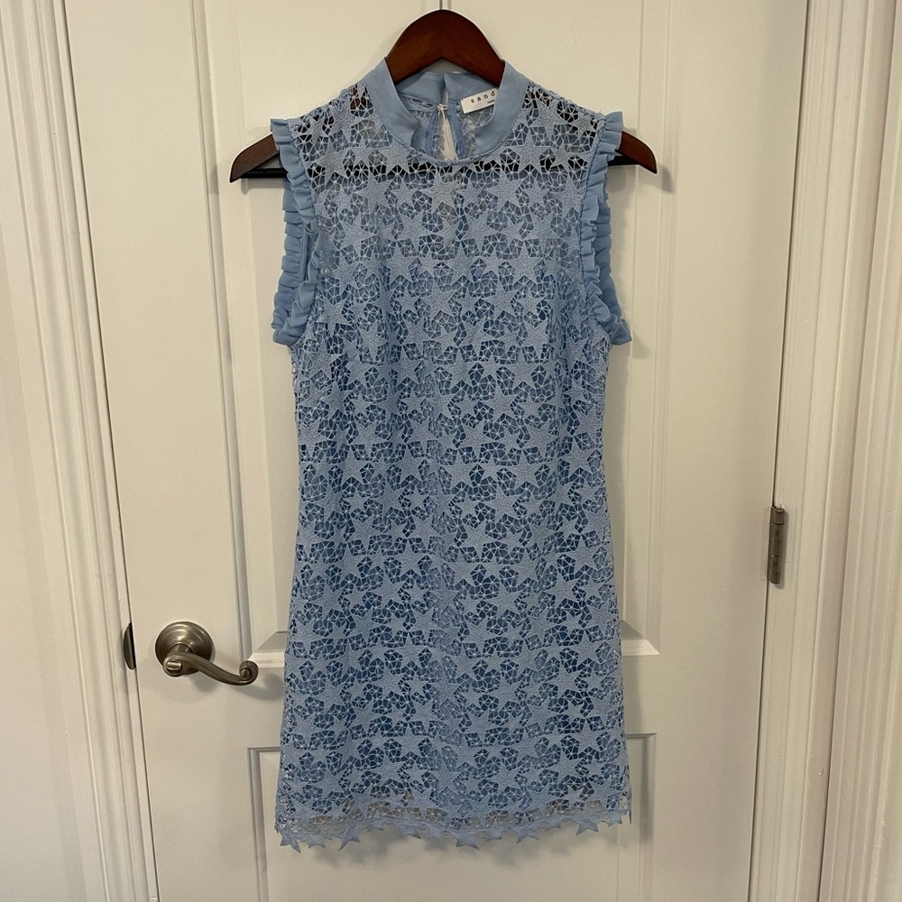 Sandro star lace dress